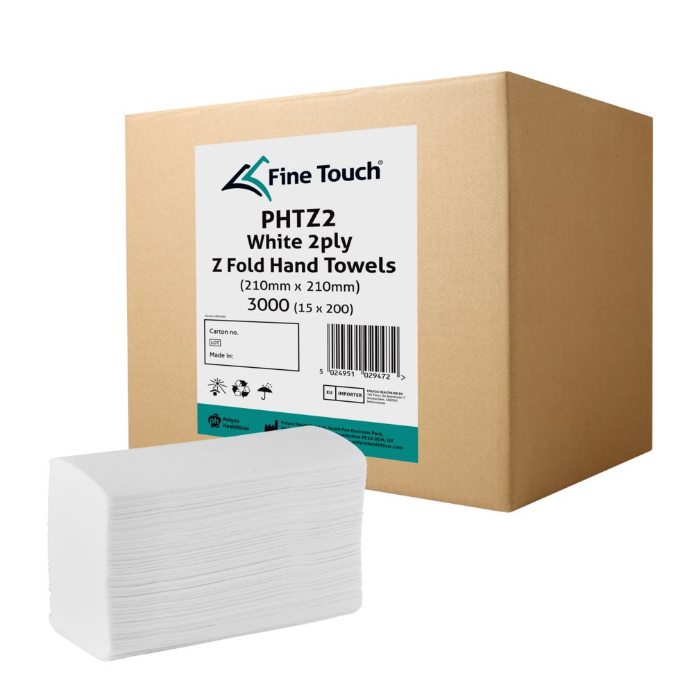 Z Fold Hand Towel 2-Ply - Case of 3000
