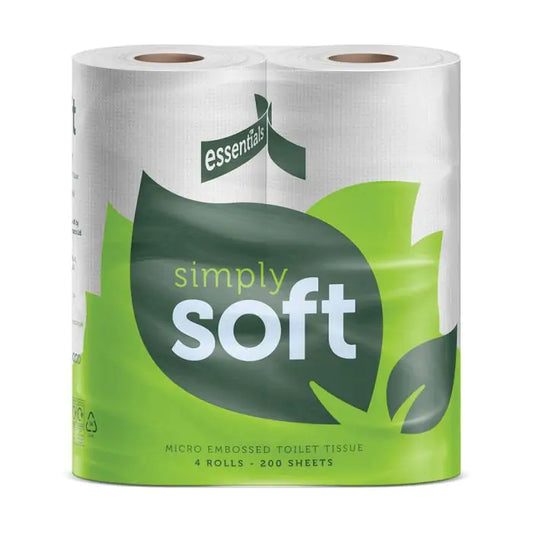 2ply Toilet Roll 4pk x 200sht x 48 - Northwood