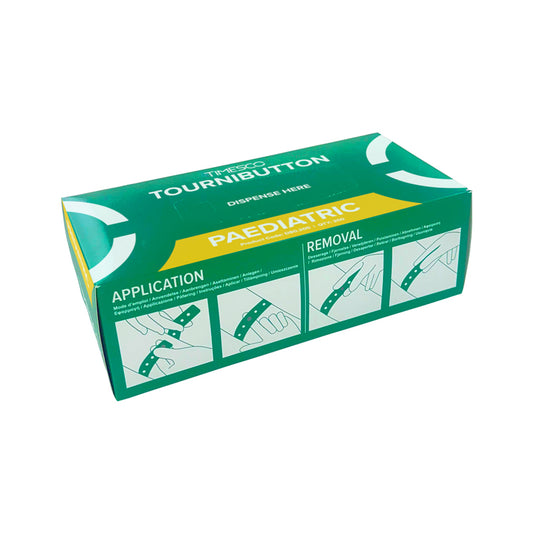 TourniButton Paediatric Single Use Tourniquets (Box of 200) - 