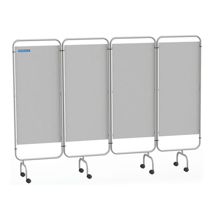 Solid Panel Ward Screen - White - Shuttleworth
