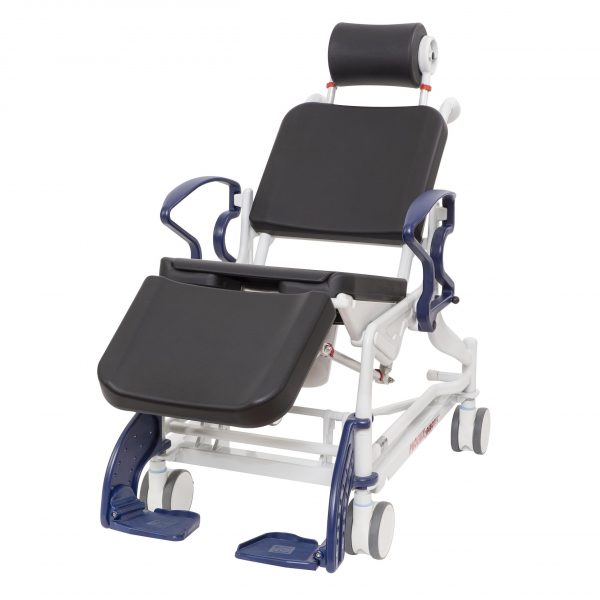 Phoenix 200 - Bariatric tilting and reclining shower and commode chair - Medi-Plinth
