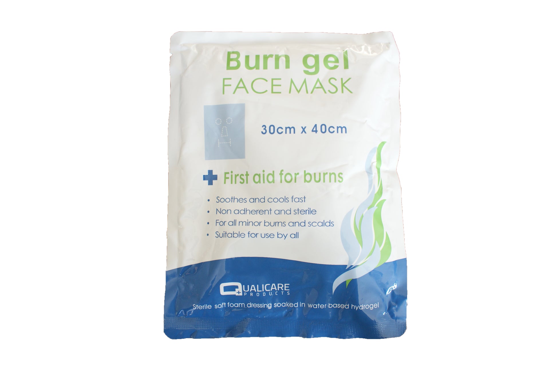 Burn Gel Dressing Face Mask - 30cm x 40cm - Sure Health