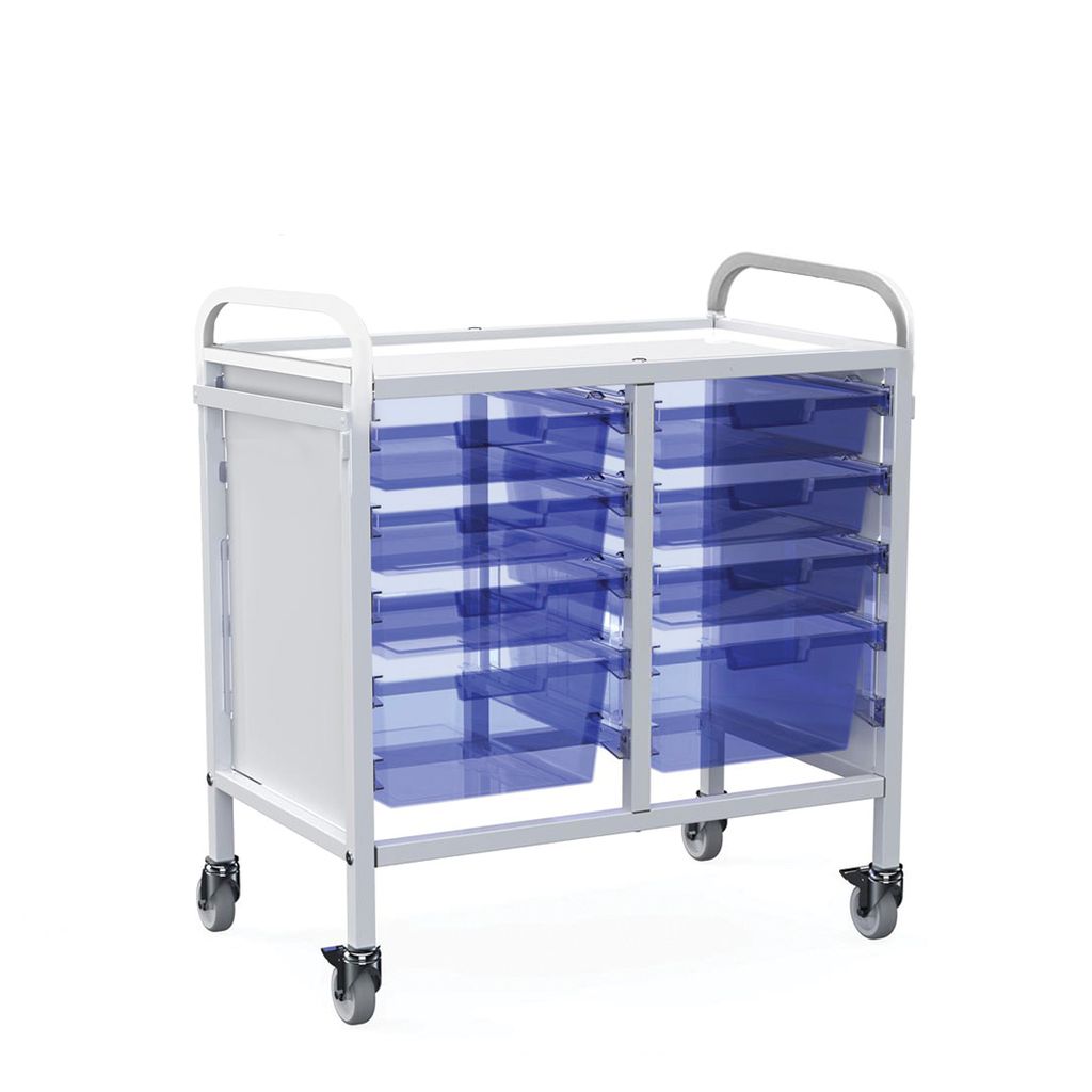 Shuttleworth Low Double Medical Storage Trolley - 