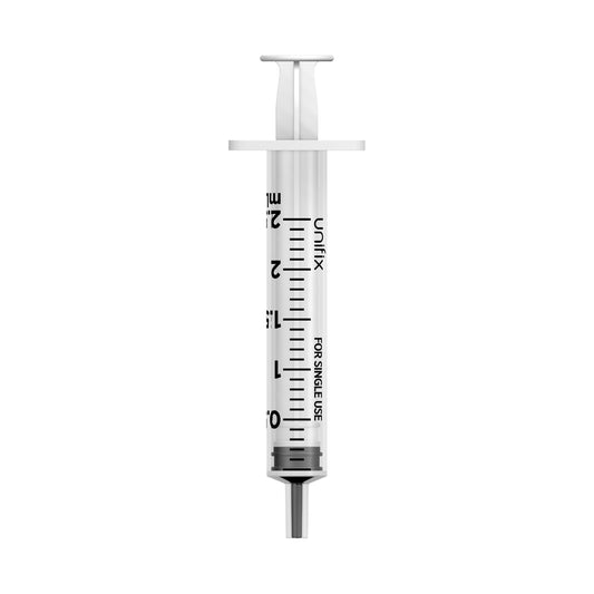 2mL Unifix Reduced Dead Space Syringe X 100