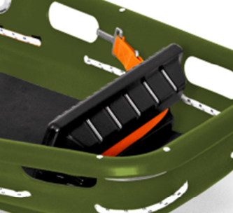 Footrest for Basket Stretchers Complete - 