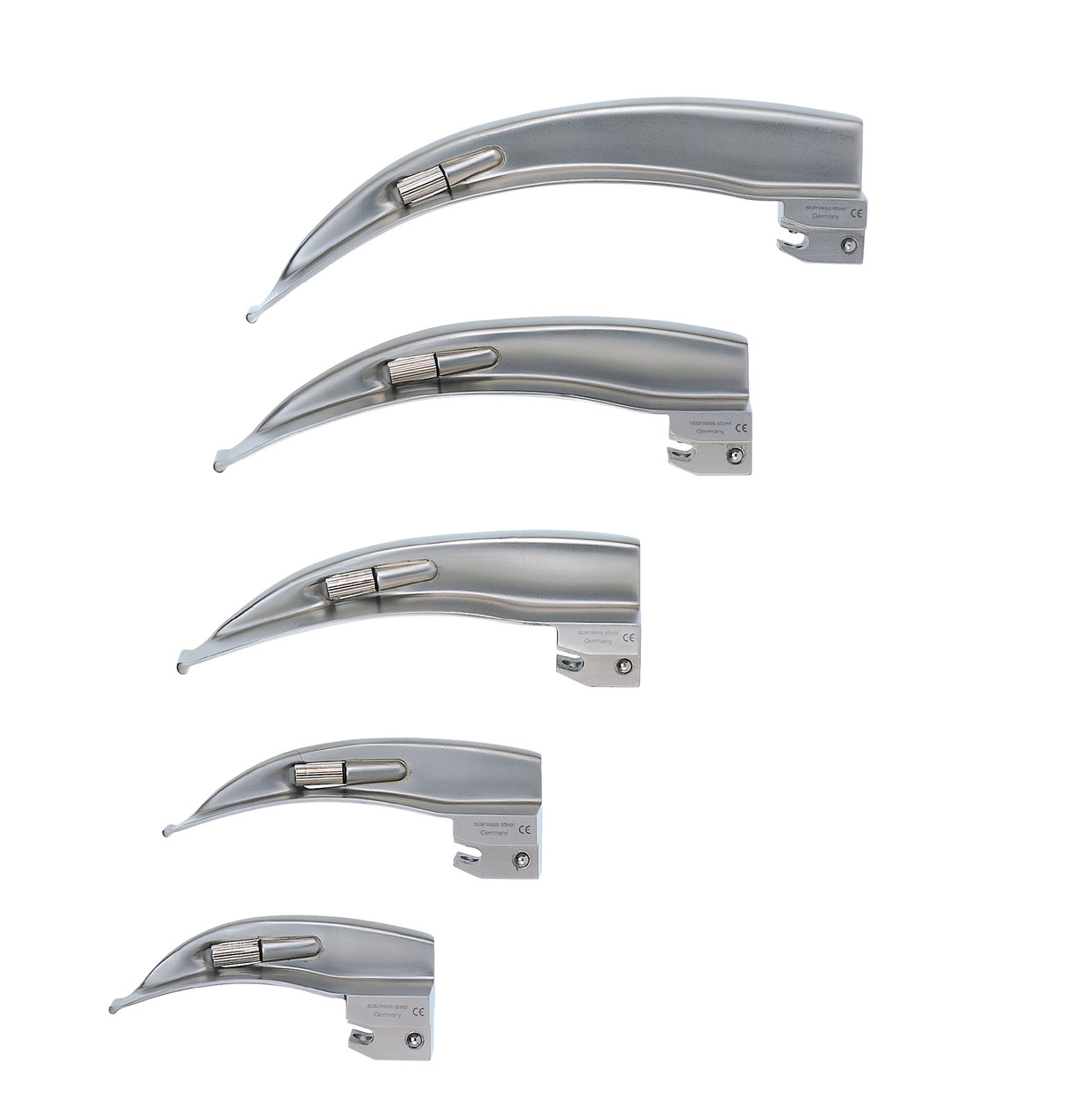 (laryngoscope) BLADE, McIntosh n°4, adult large, lamp, reus - 