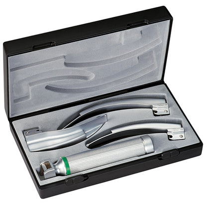 ri-integral Fibre Optic (F.O.) Laryngoscopes McIntosh set - 