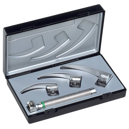 ri-integral Fibre Optic (F.O.) Laryngoscopes McIntosh set - 