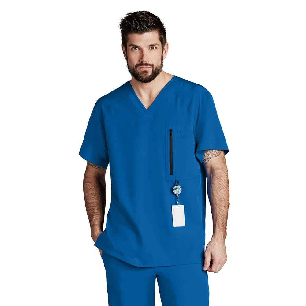 Barco One Scrub Top - Royal Blue