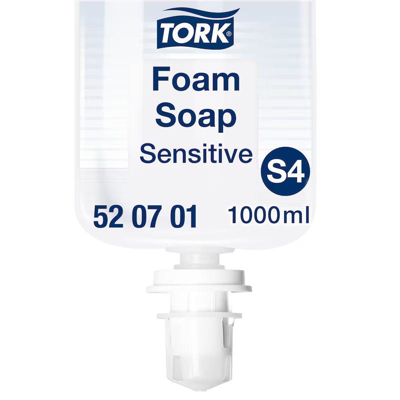 Tork Sensitive Foam Soap Case of 6 x 1L - 