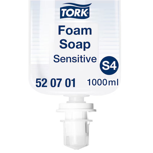 Tork Sensitive Foam Soap Case of 6 x 1L - 