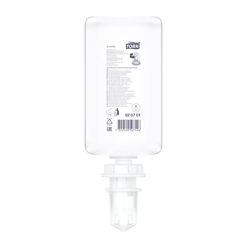 Tork Sensitive Foam Soap Case of 6 x 1L - 