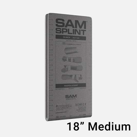 SAM® Splint 18" 45.7cm x 10.8cm Medium - Charcoal - SAM Medical