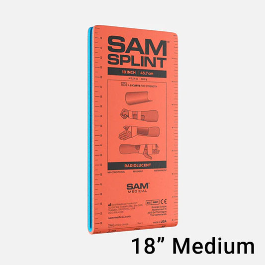 SAM® Splint 18" 45.7cm x 10.8cm Medium - Orange & Blue
