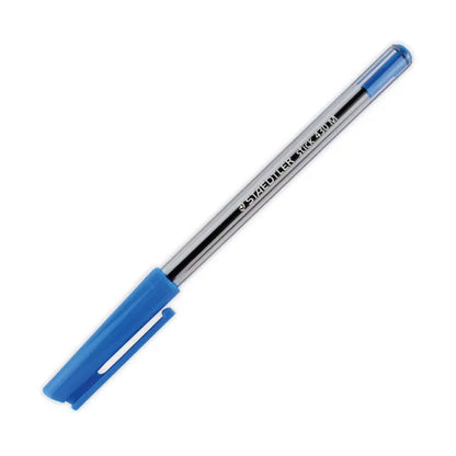 Staedtler Stick 430 Ballpoint Pen - Blue - Pack of 10