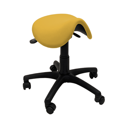 Sunflower Saddle Stool - Upholstered - 