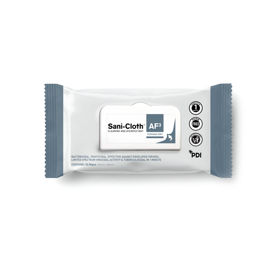 PDI Sani Cloth AF³ Disinfectant Wipes - Pack of 50