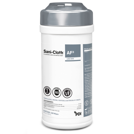 Sani-Cloth® AF³  Universal - Large Canister (200) - 