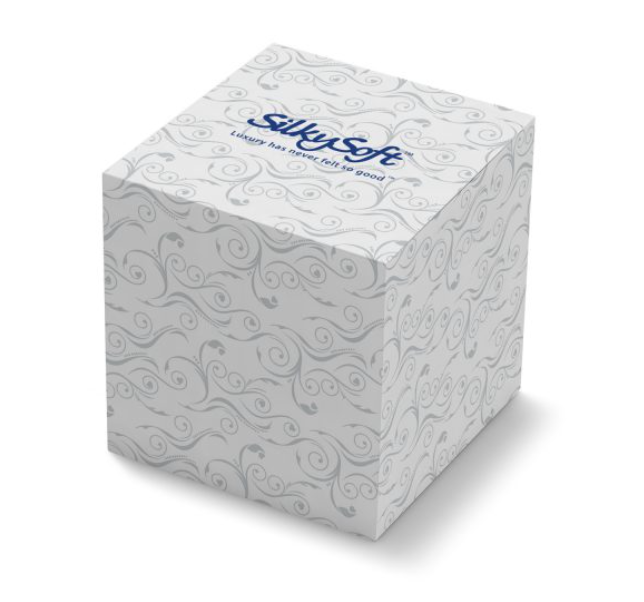 Silky Soft Luxury Cube Tissues 2ply 70 Sheets (CASE OF 24)