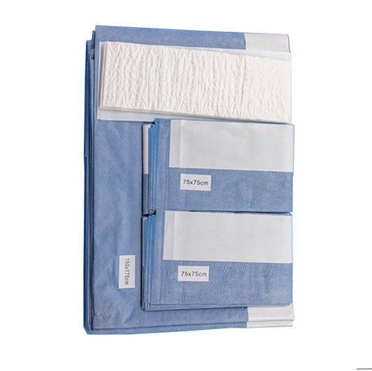 365 Standard Universal Surgical Drape Set - Pack of 14 - Shermond