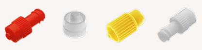 Male-Female Luer Lock Cap - Pack of 100 - 