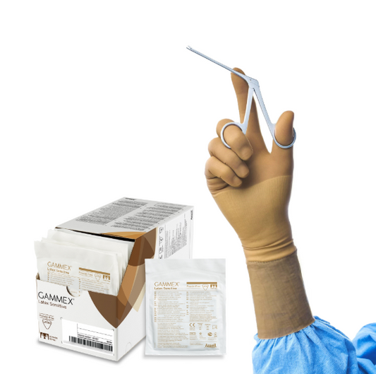Gammex Latex Sensitive surgical gloves - Box of 50 - 