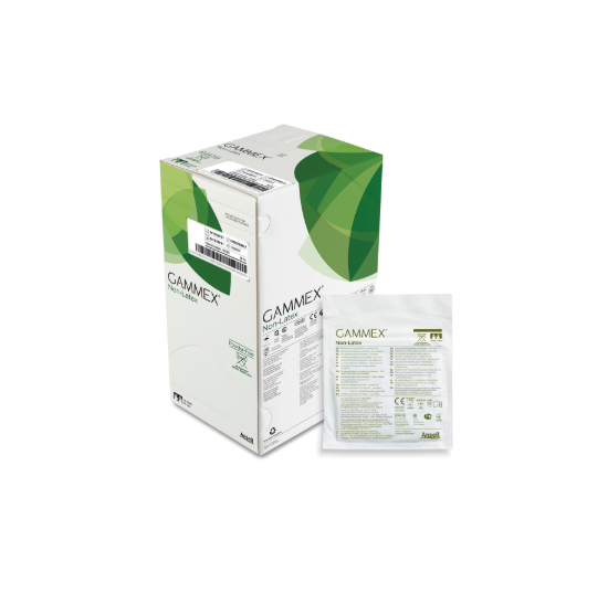 Gammex Sterile Non-Latex Neoprene Surgical Gloves - Box of 50 - 