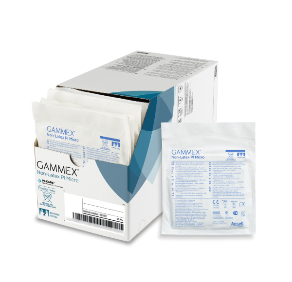 Gammex Non-Latex PI Polyisoprene Surgical Gloves - SIZE 6 x Box of 50 - 