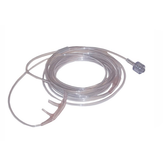 Nasal CO2 Sample Line, Adult, 2.1m with Male Luer - 