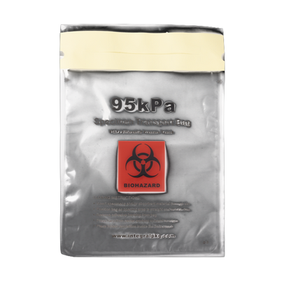 Elite Bags 95 kPa specimen transport bags x 10