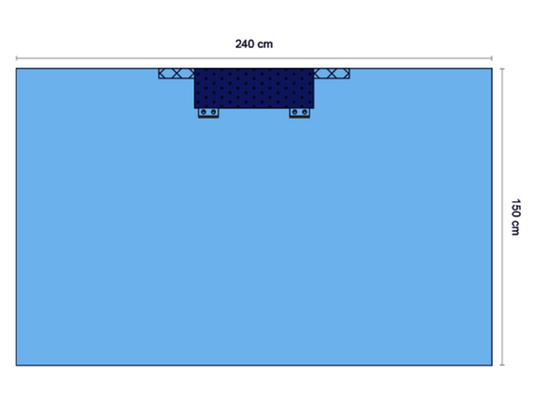 Adhesive Drape With Reinforced Area - Pack of 28 - 