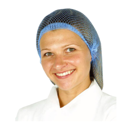 Disposable Hair Nets Blue - Pack of 144