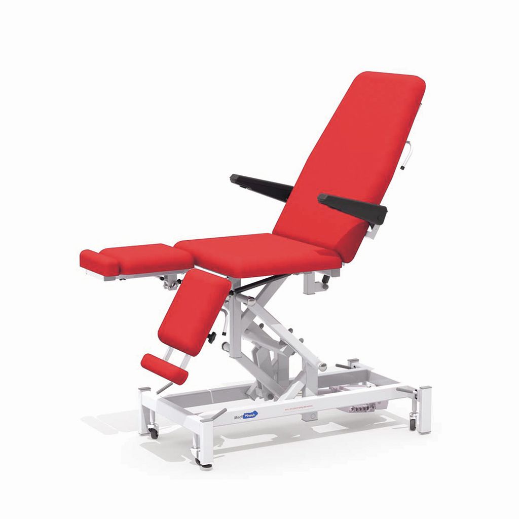 Medi-Plinth Non-Tilting Podiatry Chair - Electric - 