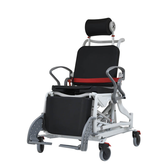 Stalham Manual 150kg Tilting Shower Chair Commode