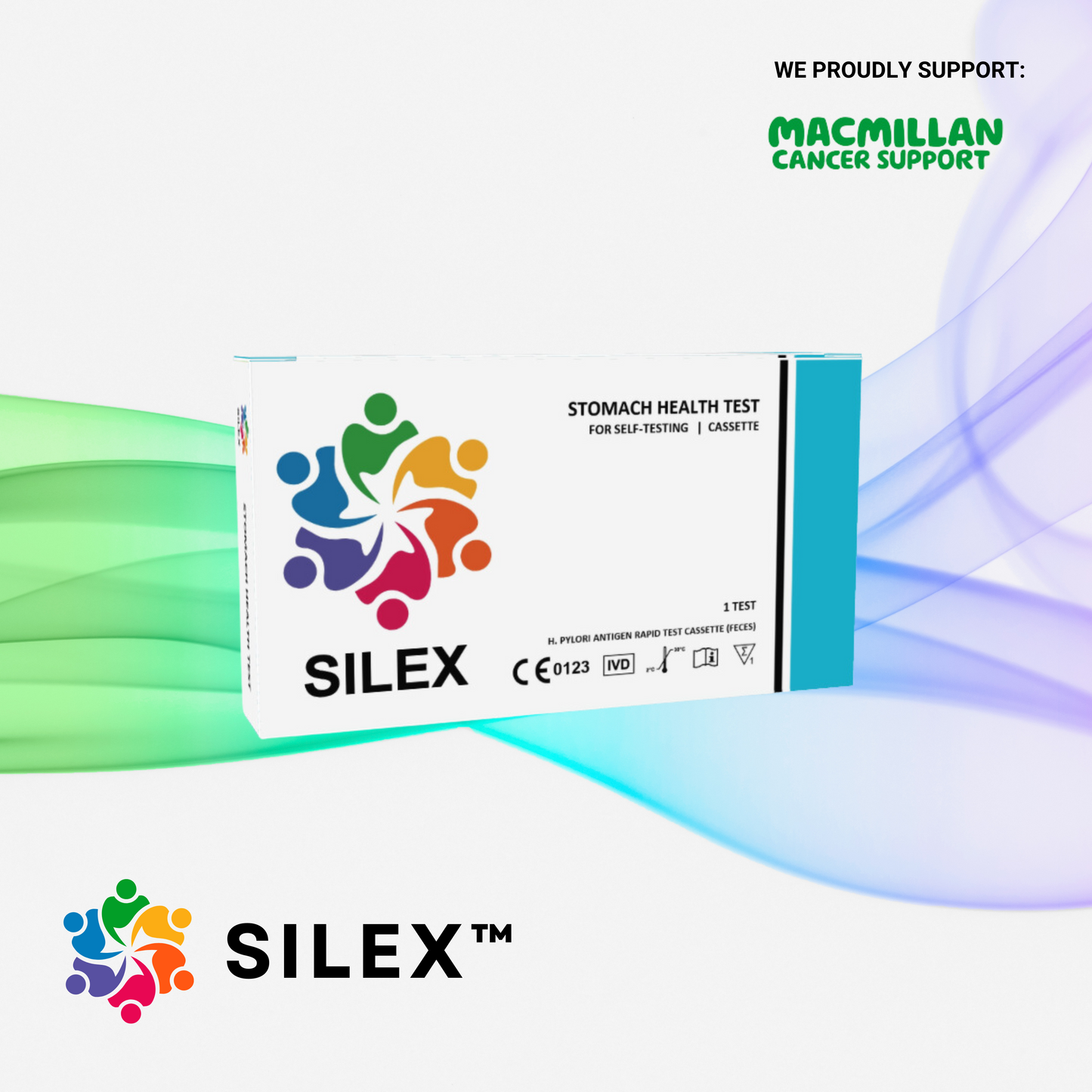 Stomach Health Test [SILEX™ Self-Test] - Helicobacter Pylori Test - Silex