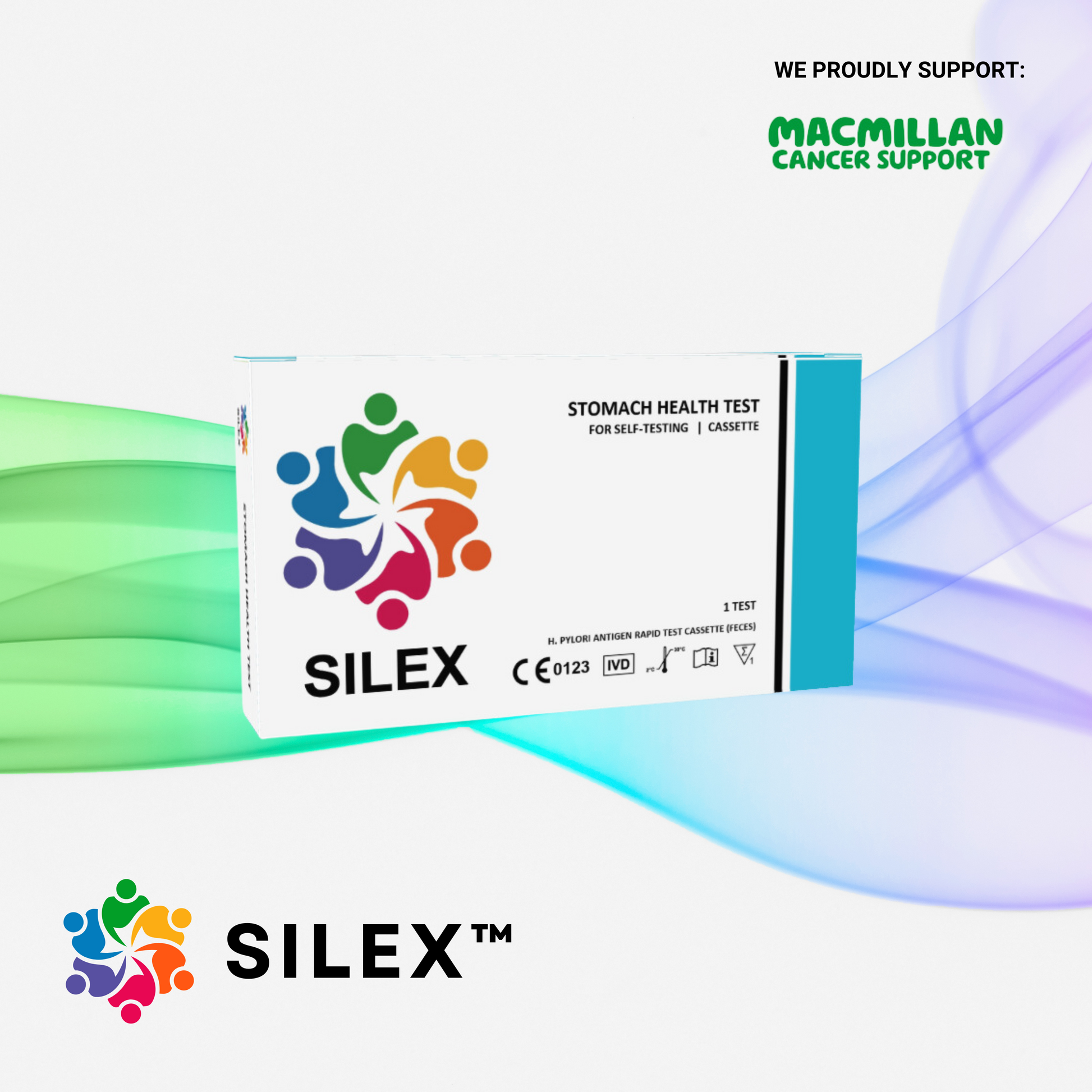 Stomach Health Test [SILEX™ Self-Test] - Helicobacter Pylori Test - Silex