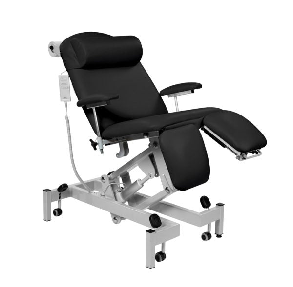 Sunflower Fusion Electric Height Split Foot Section Treatment Chair - Tilting Seat, Gas Assist Head - 