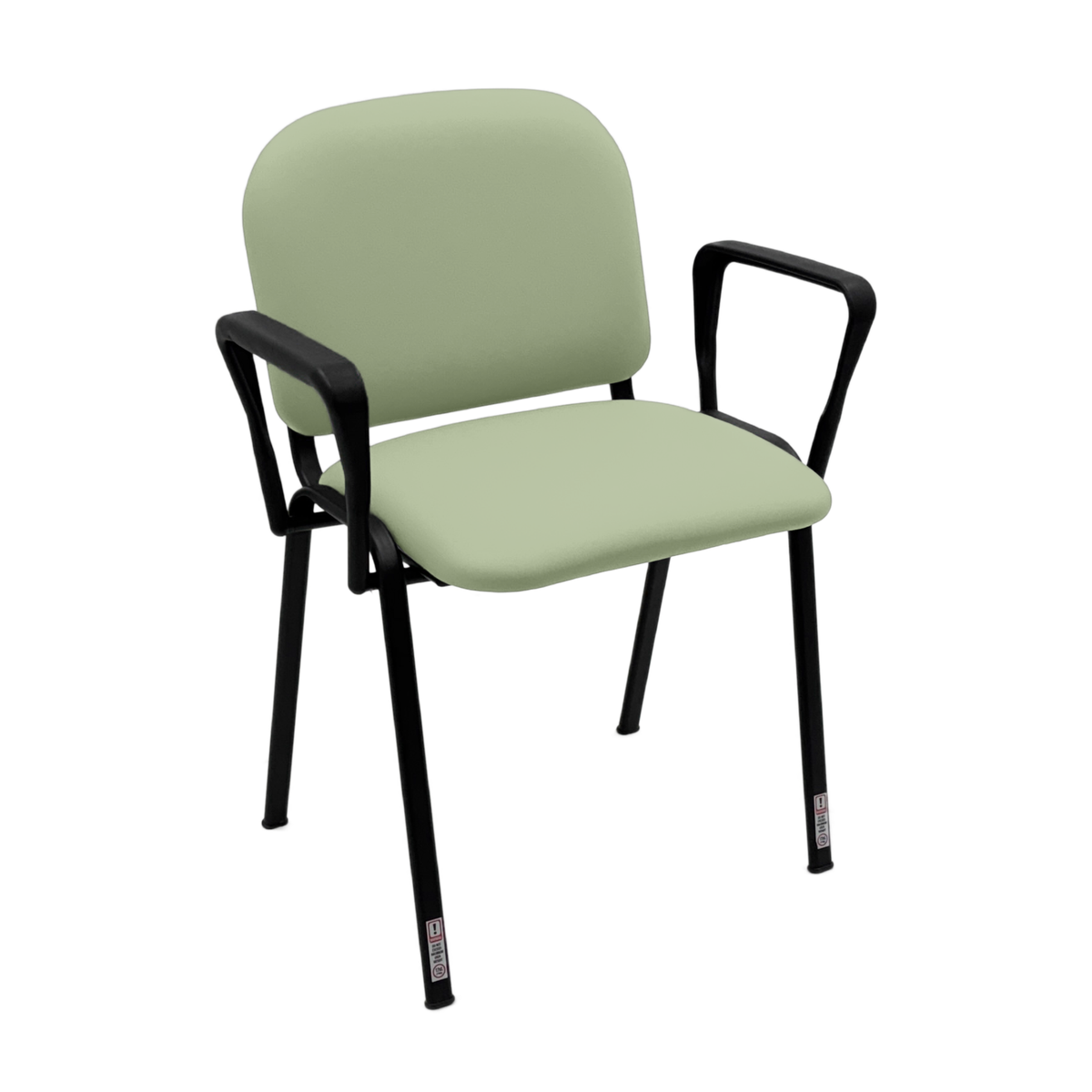 Sunflower Galaxy Visitor Chair with Arms - Anti-Bacterial Vinyl Upholstery - 