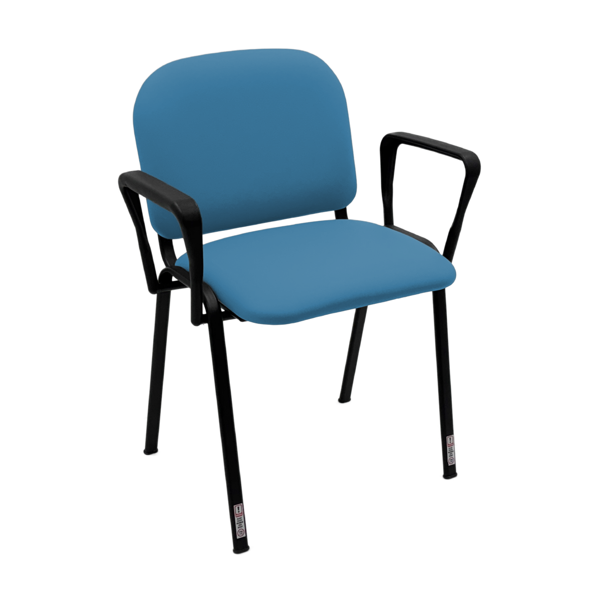 Sunflower Galaxy Visitor Chair with Arms - Anti-Bacterial Vinyl Upholstery - 