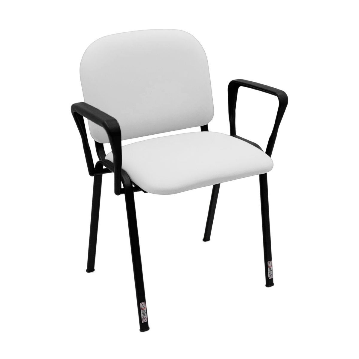 Sunflower Galaxy Visitor Chair with Arms - Anti-Bacterial Vinyl Upholstery - 