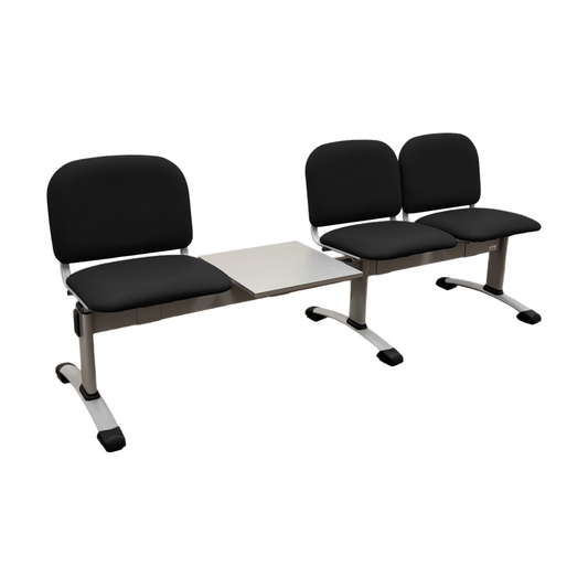 Sunflower Venus Visitor 4 Seat Module, 3 Plastic Seats & 1 Table - 