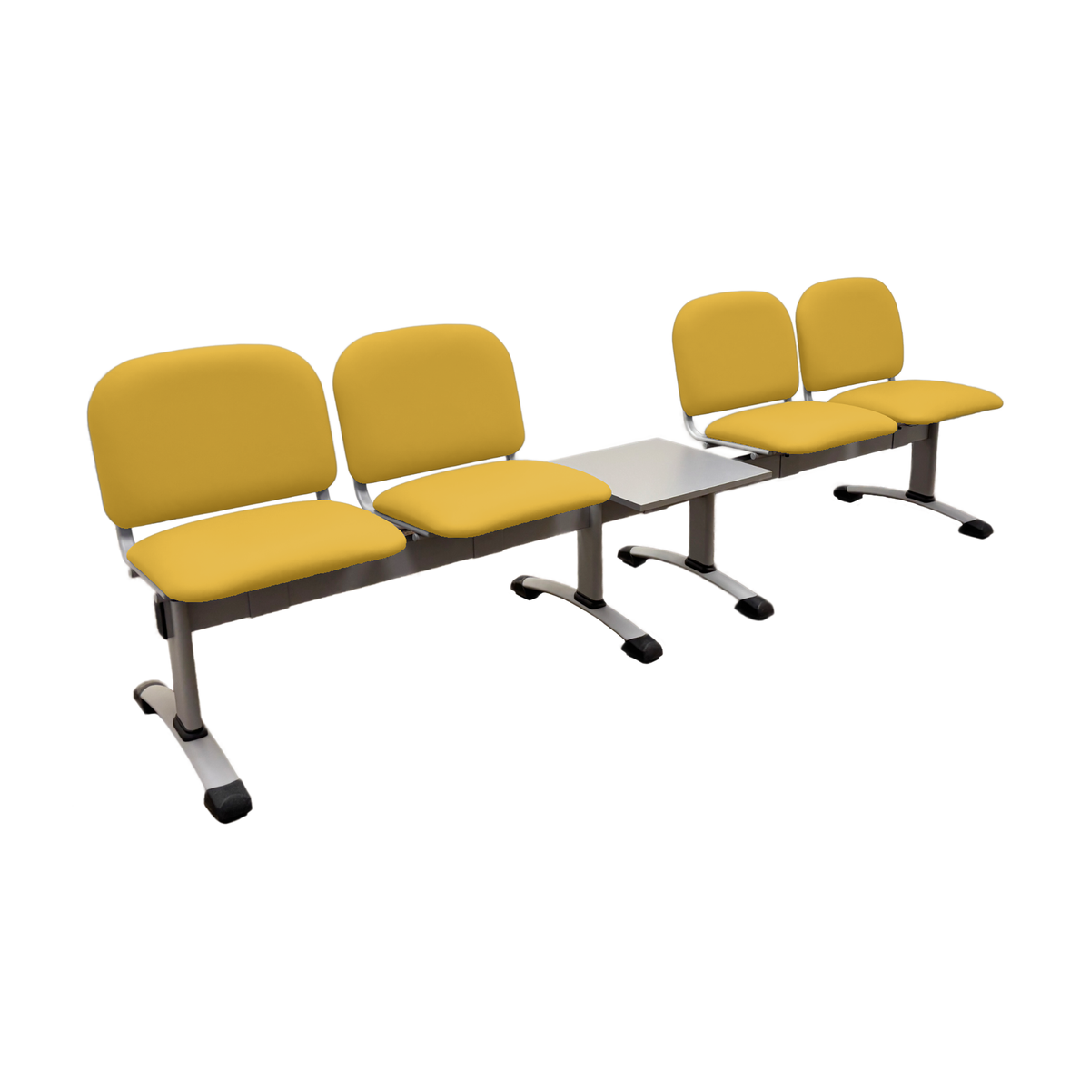 Venus Visitor 4 Seat 1 Table Module - Anti-bacterial Vinyl - 