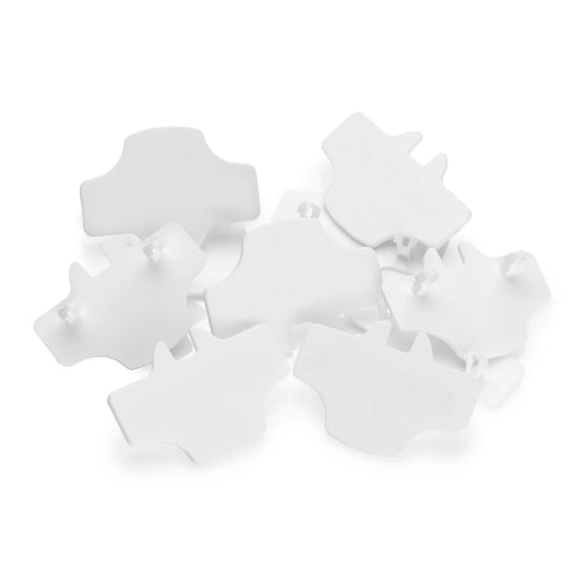 VERSAPAK T2 Plain White Antimicrobial Seal 500 pcs - 