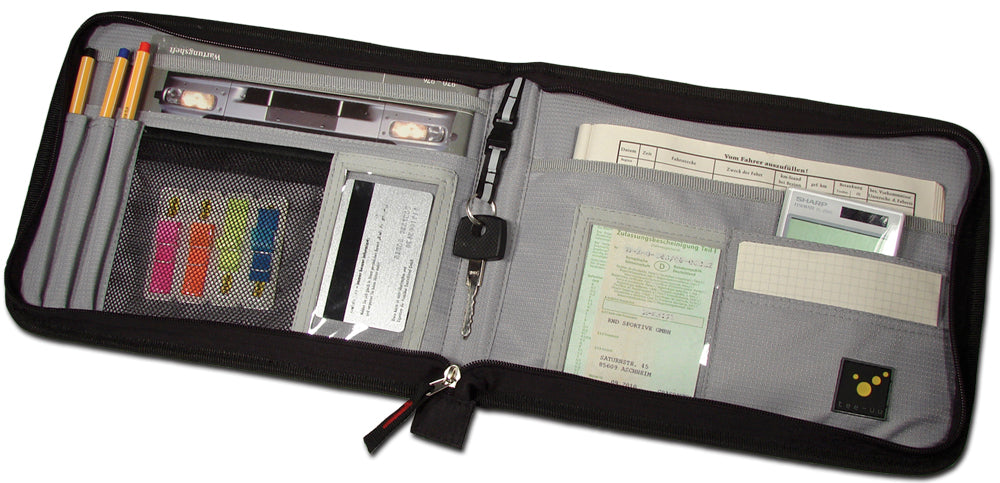 TOUR organizer DIN A5 landscape BLACK - 