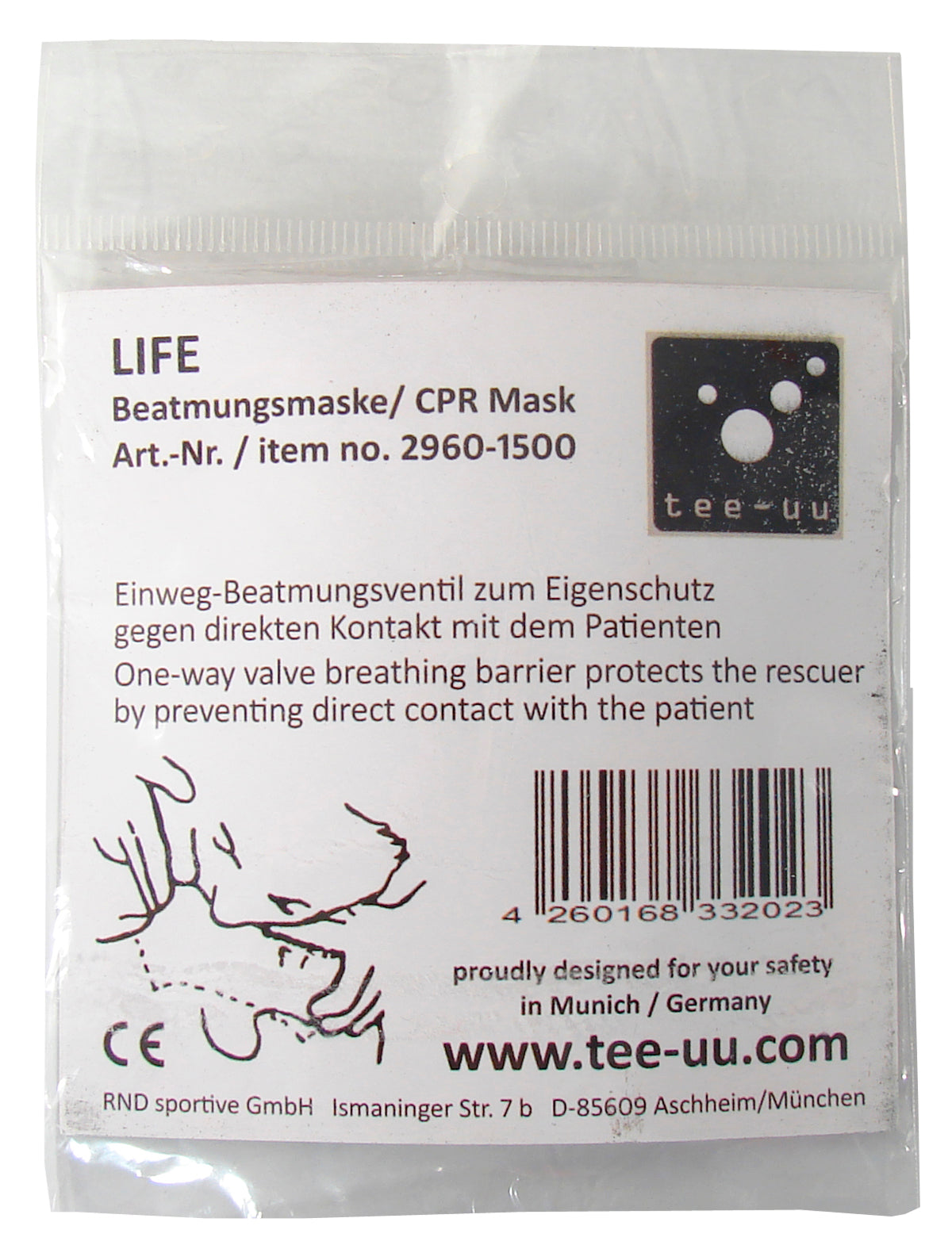 LIFE Mask for CPR (10pcs) - 