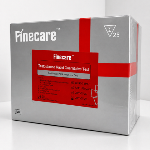 Finecare Testosterone Rapid Quantitative Test - Pack of 25