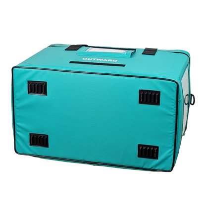 Insulated Pharmacy Bag 460mm x 305mm x 255mm - Green