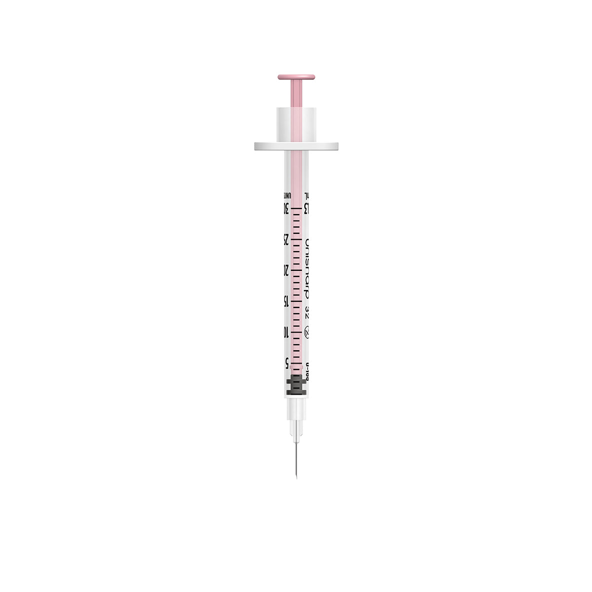 Unisharp 32G 0.3mL Fixed 8mm Needle Syringe - Box of 100 - 
