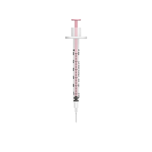 Unisharp 32G 0.3mL Fixed 8mm Needle Syringe - Box of 100 - 