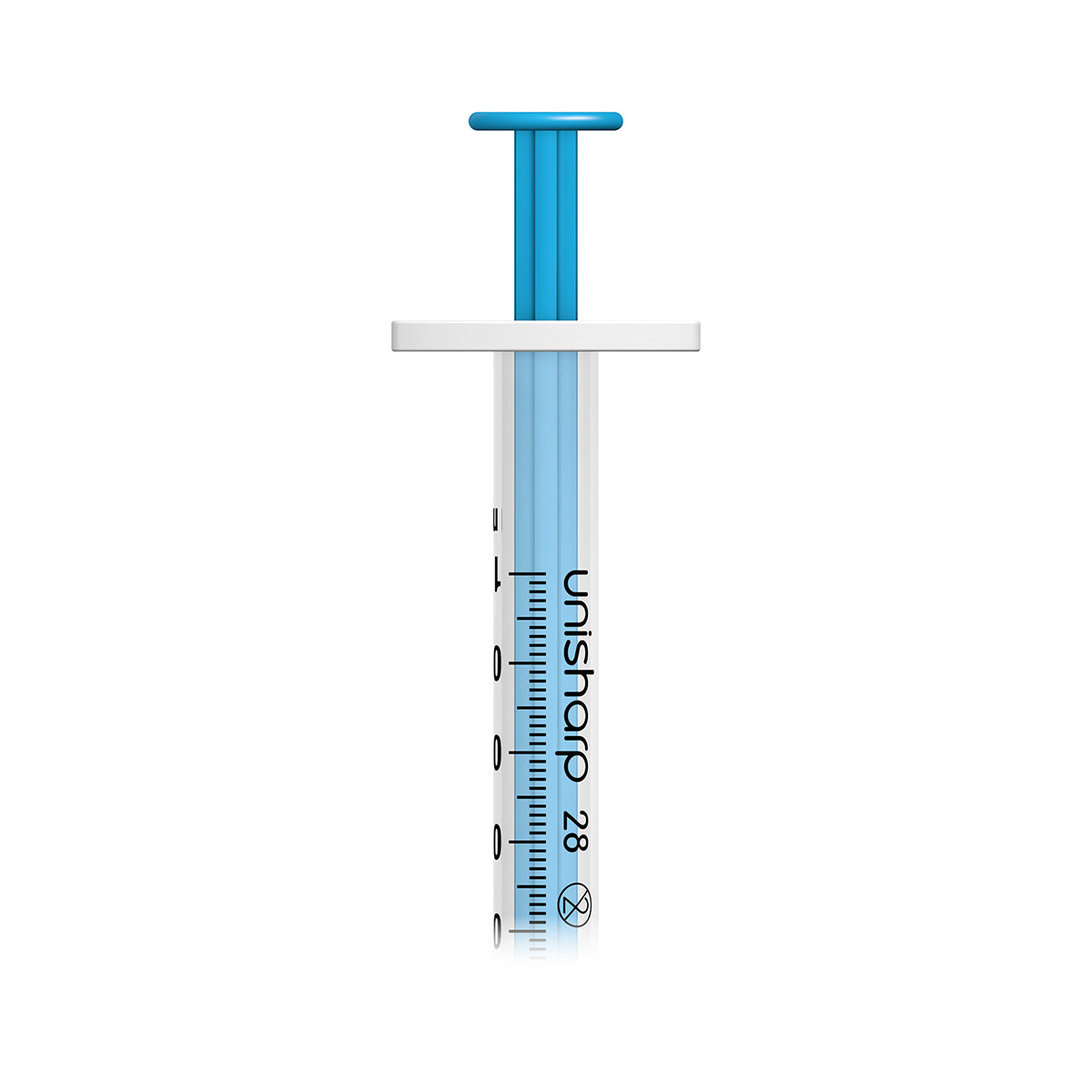 Unisharp 1ml Fixed 28G Green x 100 - 